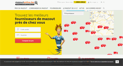 Desktop Screenshot of mazout-on-line.be